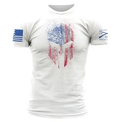 Grunt Style футболка American Spartan 2.0 (White), XL