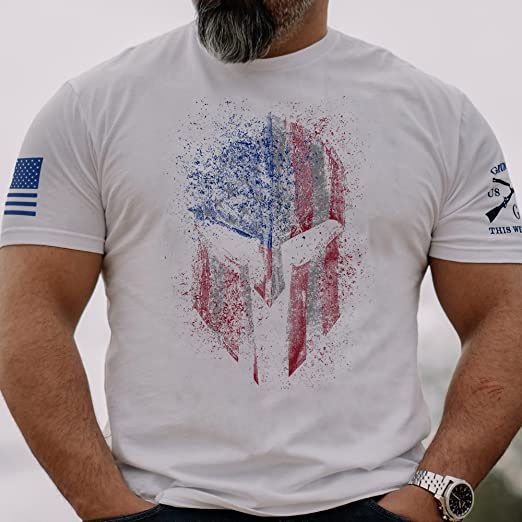 Grunt Style футболка American Spartan 2.0 (White), XL