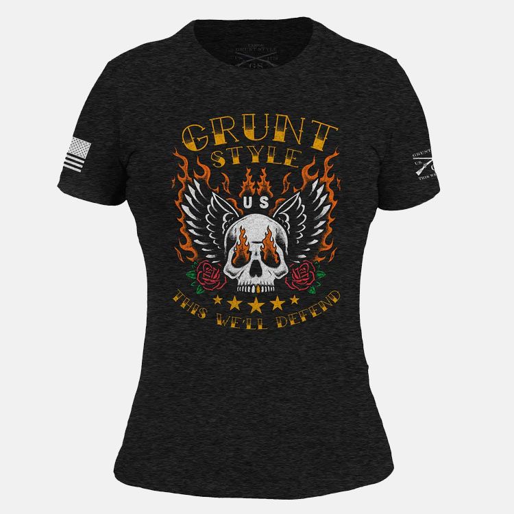 Grunt Style жіноча футболка Skull Angel, M