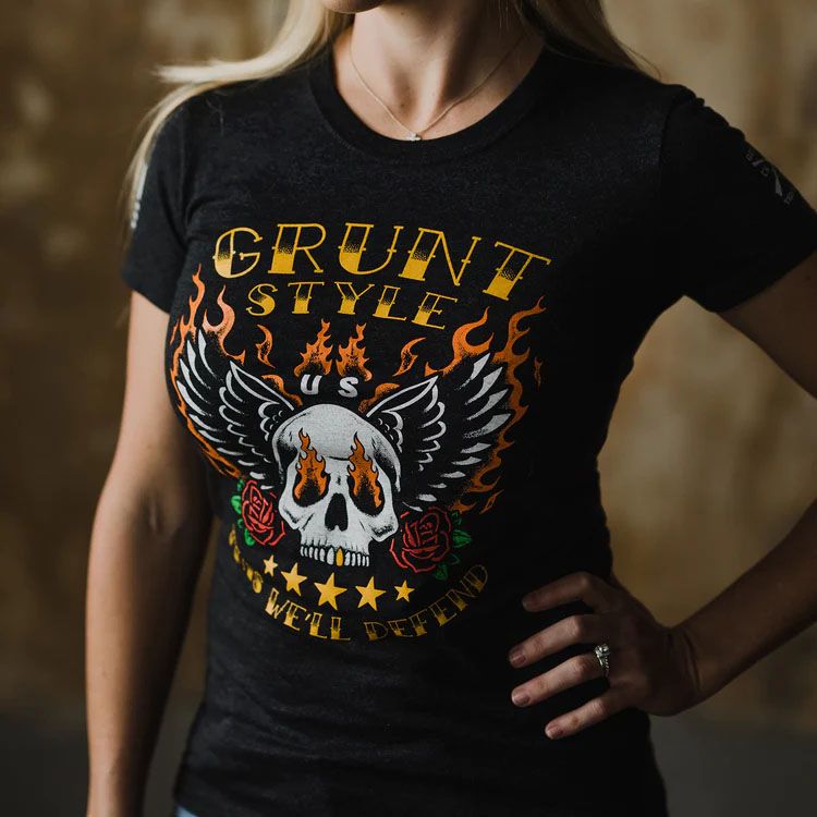 Grunt Style жіноча футболка Skull Angel, M