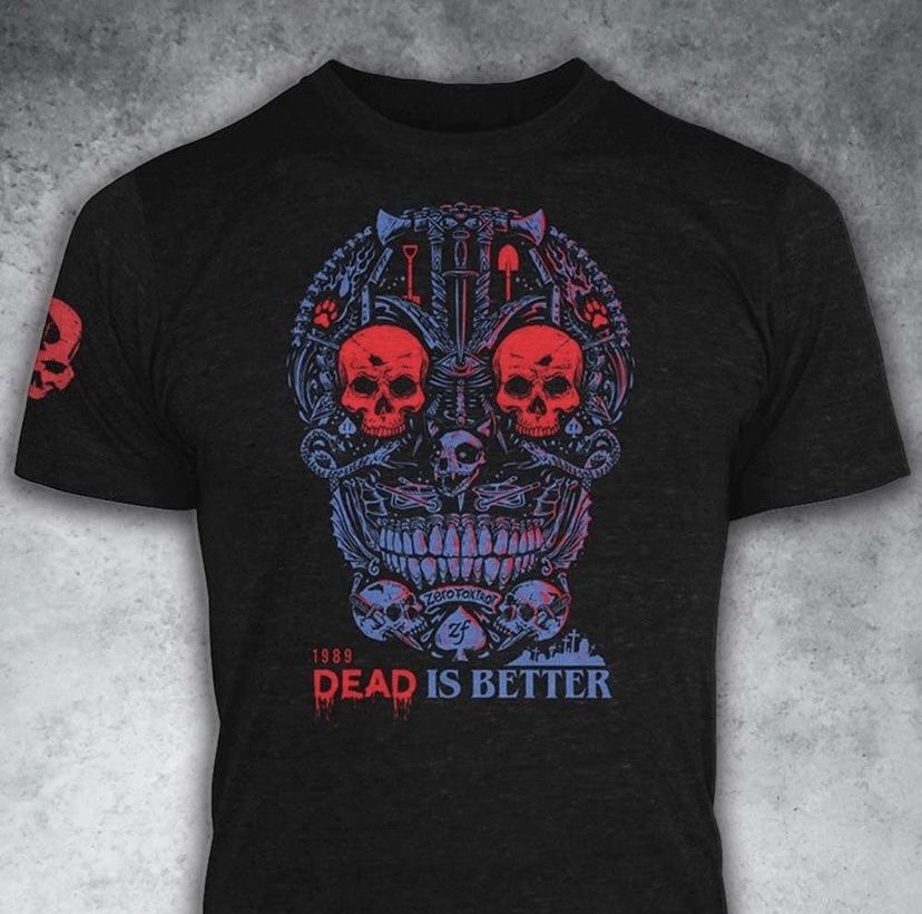 Zero Foxtrot футболка Dead Is Better (Limited Edition), S