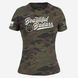 Grunt Style женская футболка Beautiful Badass (Woodland Camo), L