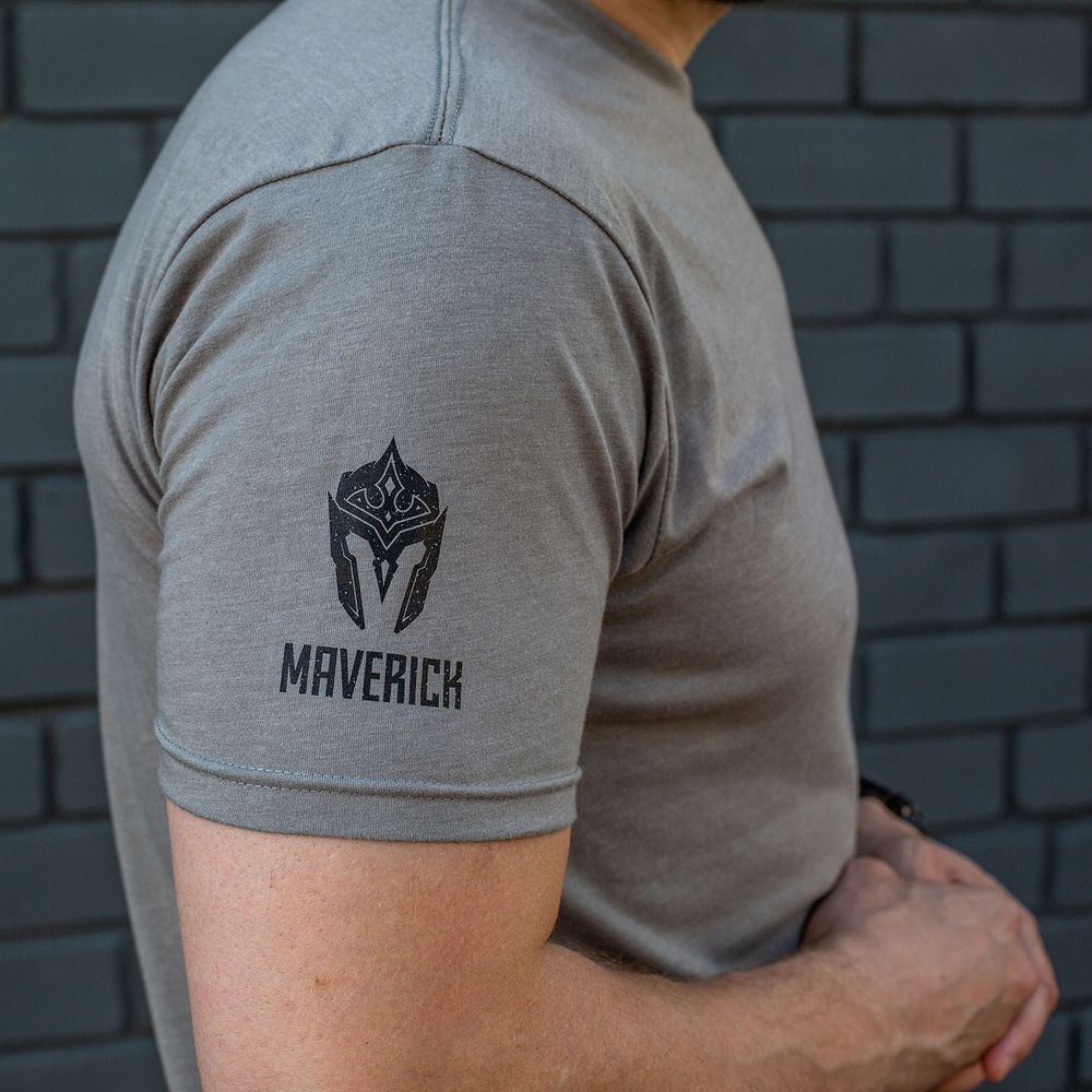 Maverick футболка Basic (Stone Gray), XXL