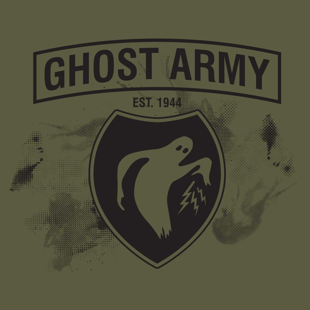 Grunt Style футболка Ghost Army (Military Green), XXL