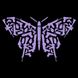 Grunt Style женская футболка 2A Butterfly (Black), S