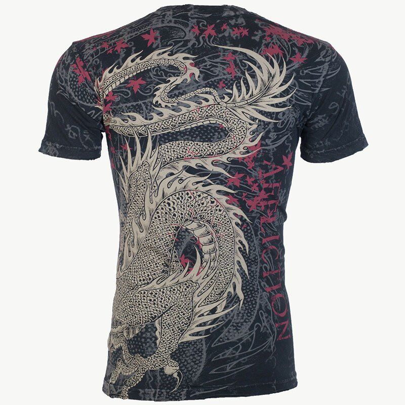 Affliction футболка Lonely Dragon, XL