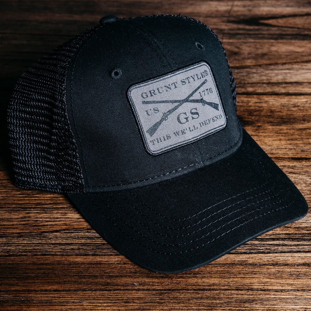 Grunt Style кепка Twill Logo (Black)