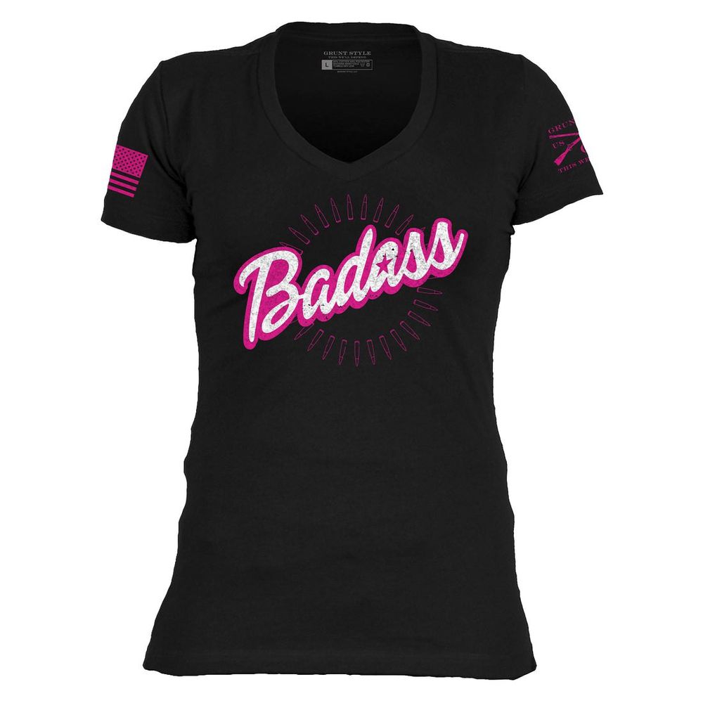 Grunt Style женская футболка Badass (Black), M