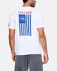 Under Armour футболка Freedom Flag (White-Royal), L
