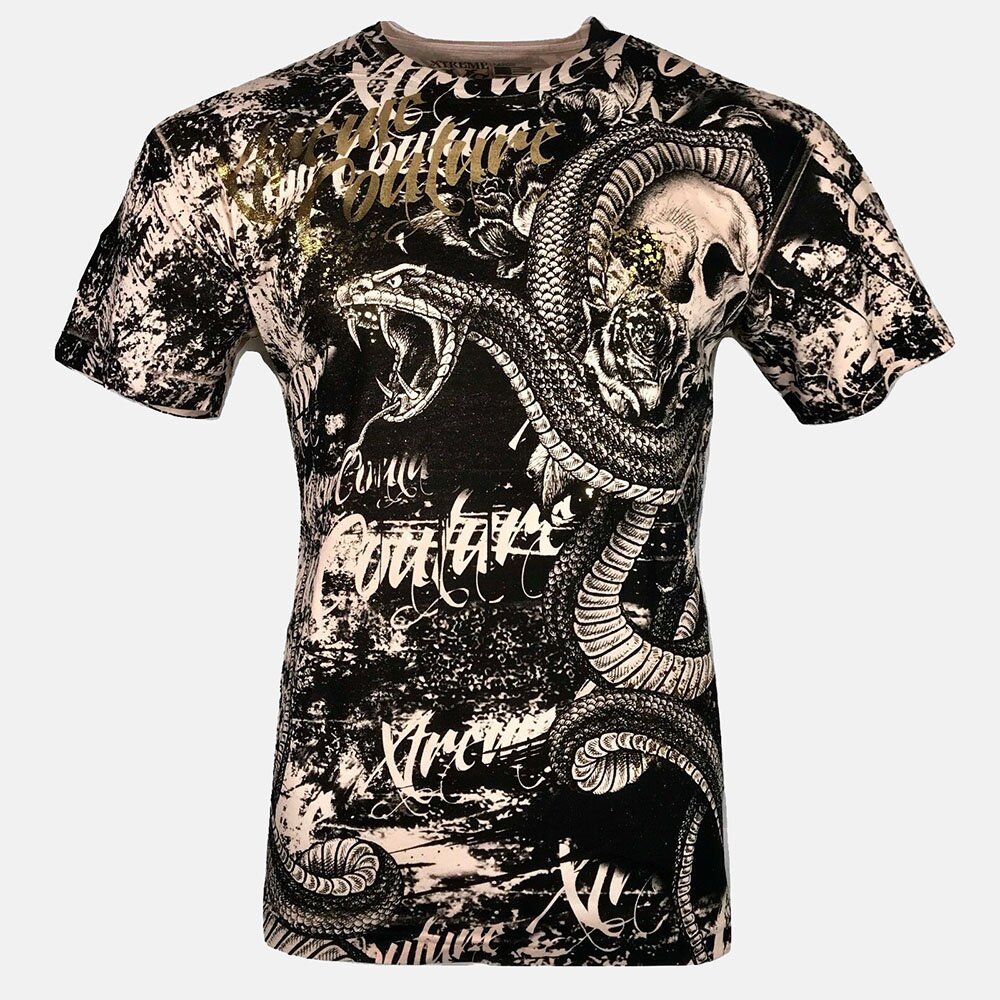 Xtreme Couture футболка Blacktooth Skull (Sand), XXL