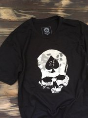Zero Foxtrot футболка Mystery Camo Skull (Grey), L