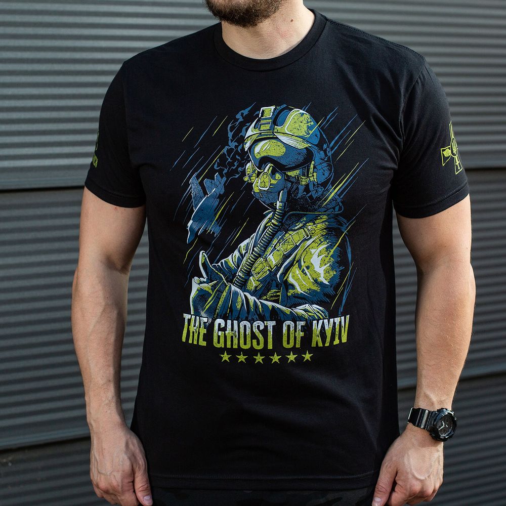 Maverick футболка The Ghost of Kyiv (Black), 3XL