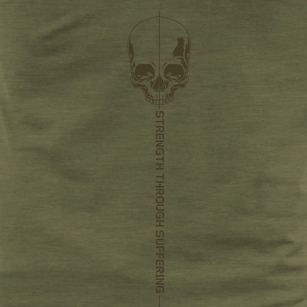 Grunt Style футболка Strength Through Suffering (Military Green), 3XL