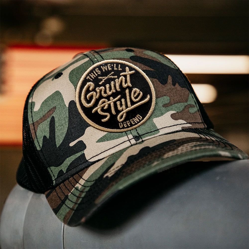 Grunt Style кепка Script Logo Camo