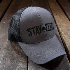 Zero Foxtrot кепка Stay Zero Graphite, Регулируемый