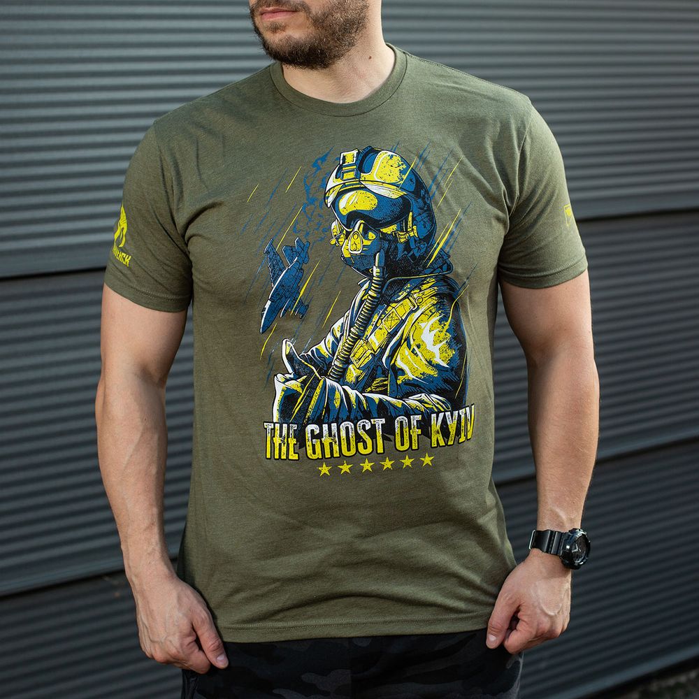 Maverick футболка The Ghost of Kyiv (Military Green), XL