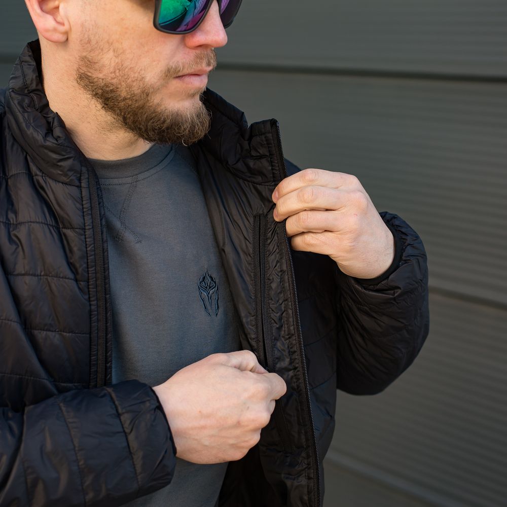 Maverick демісезонна куртка Puffer (Black), XXL