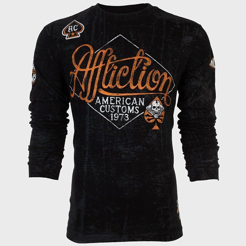 Affliction футболка Sidecar Long, 3XL