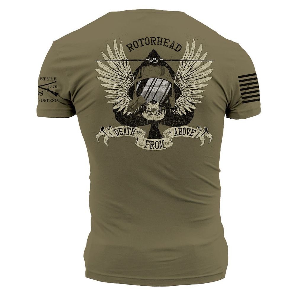Grunt Style футболка Death From Above (Military Green), 3XL