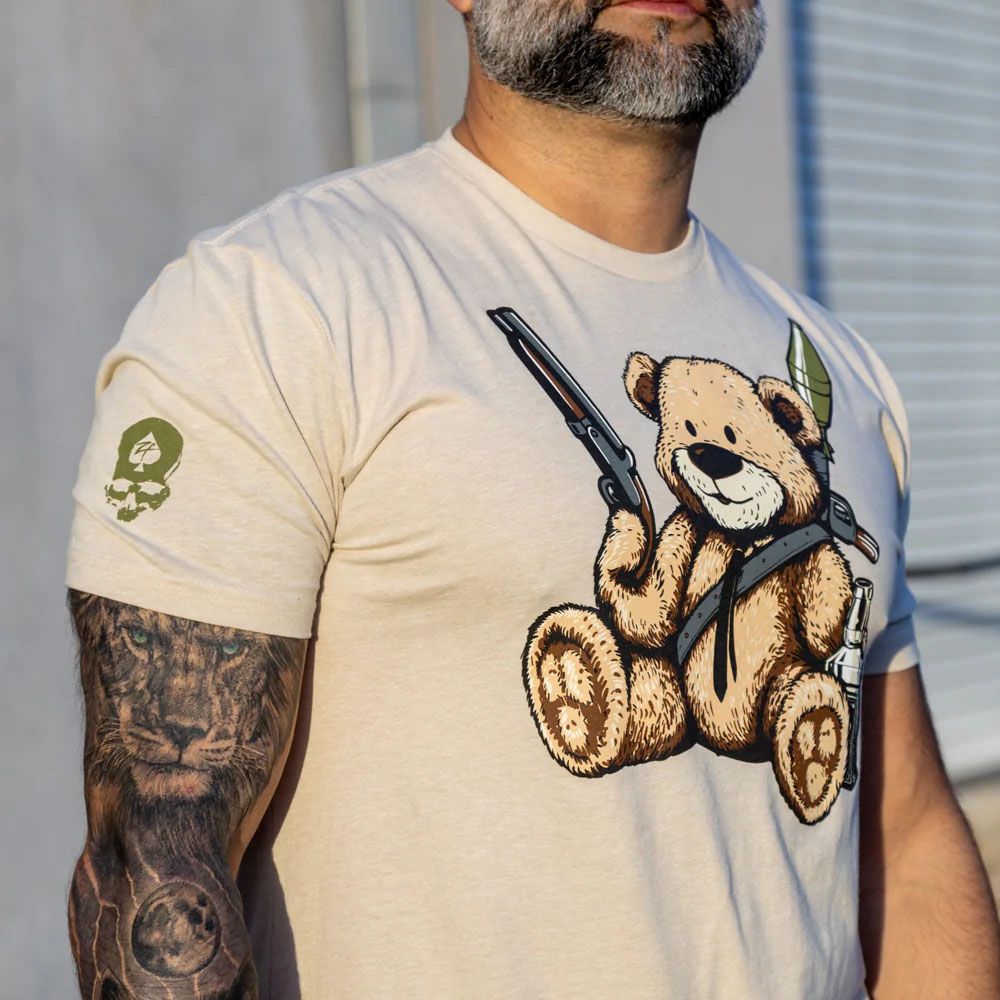 Zero Foxtrot футболка Teddy (Cream), XXL