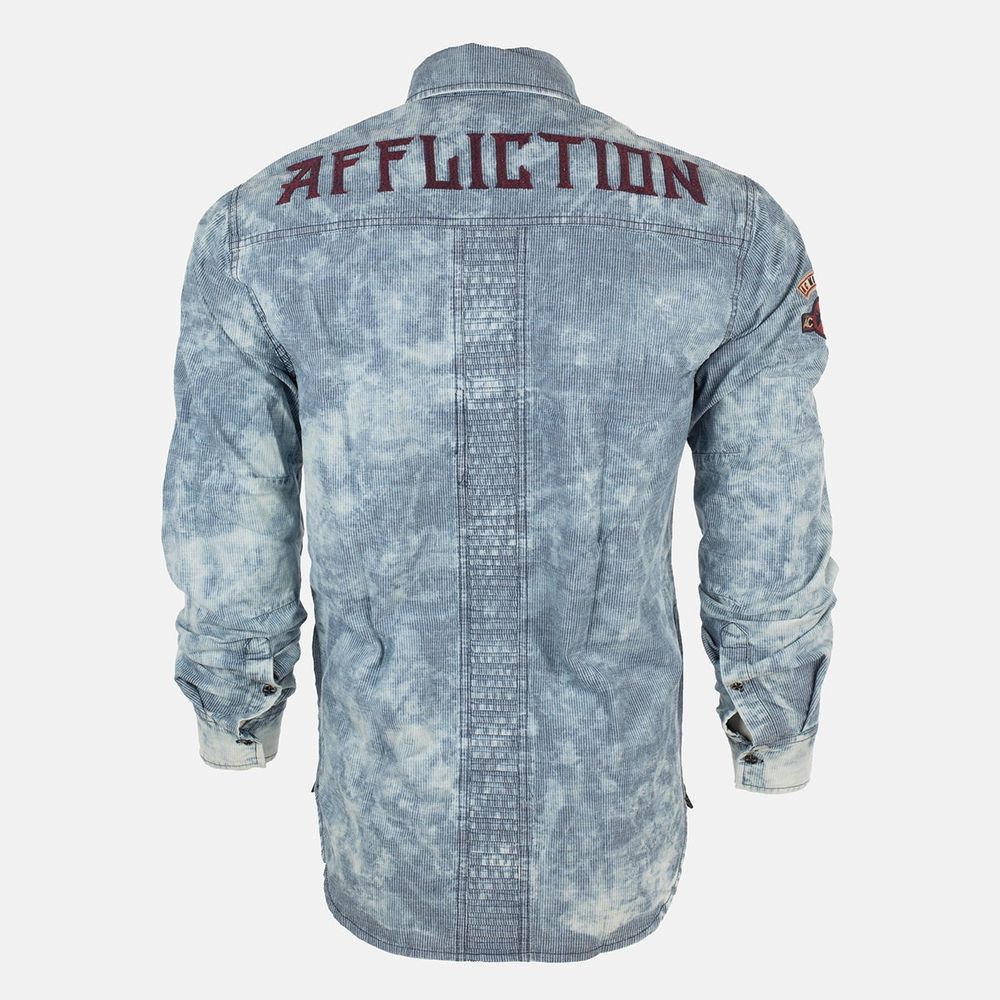 Affliction рубашка Fort Story, L