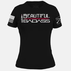 Grunt Style женская футболка Beautiful Badass, M
