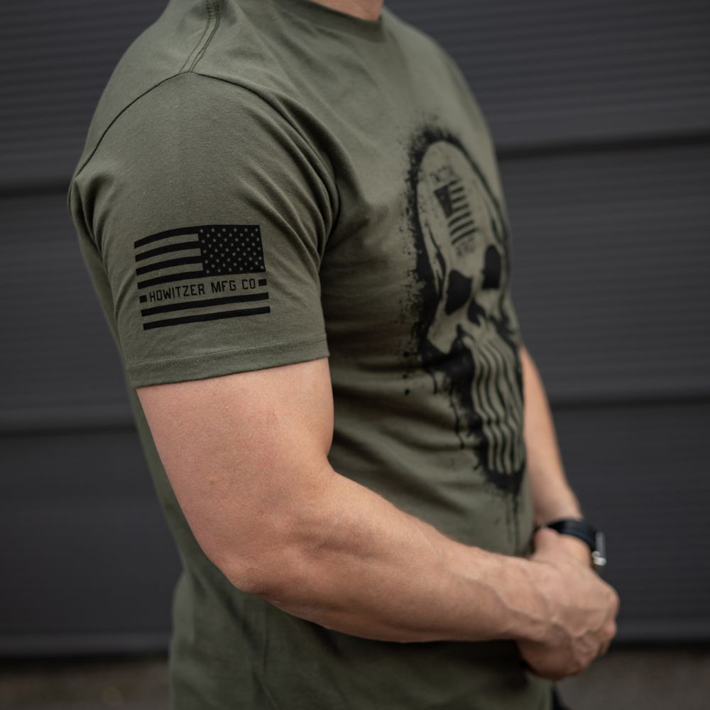 Howitzer футболка Tactical Patriot 2.0 (Green), XL