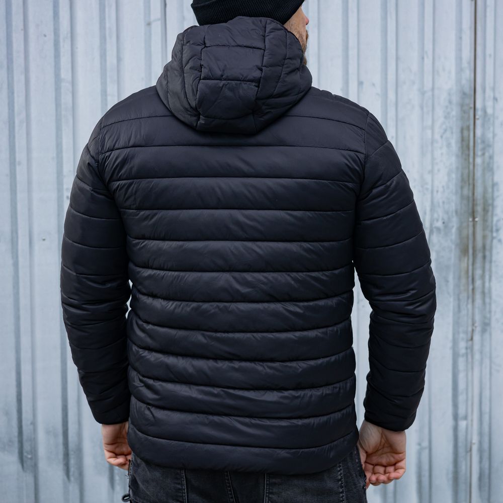 Maverick демисезонная куртка Puffer Hooed (Black), 3XL