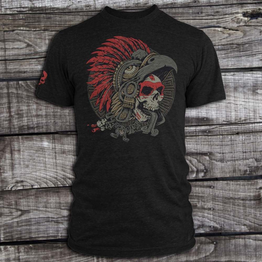 Zero Foxtrot футболка Aztec (Black), M